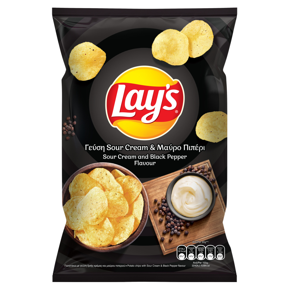 lays-sour-cream maur-piperi-130gr